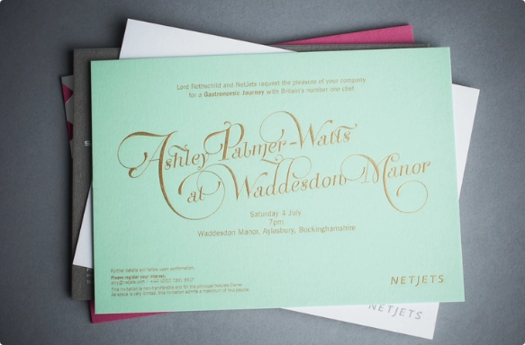 creative luxury invites