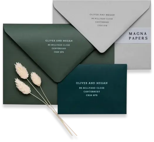 luxury envelopes for wedding